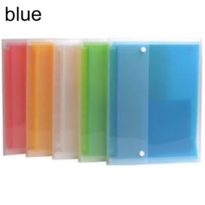 7칸버튼도큐먼트화일 하늘색 1개