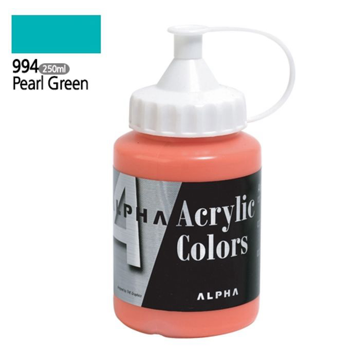 실버 아크릴물감 250mL 994 펄그린