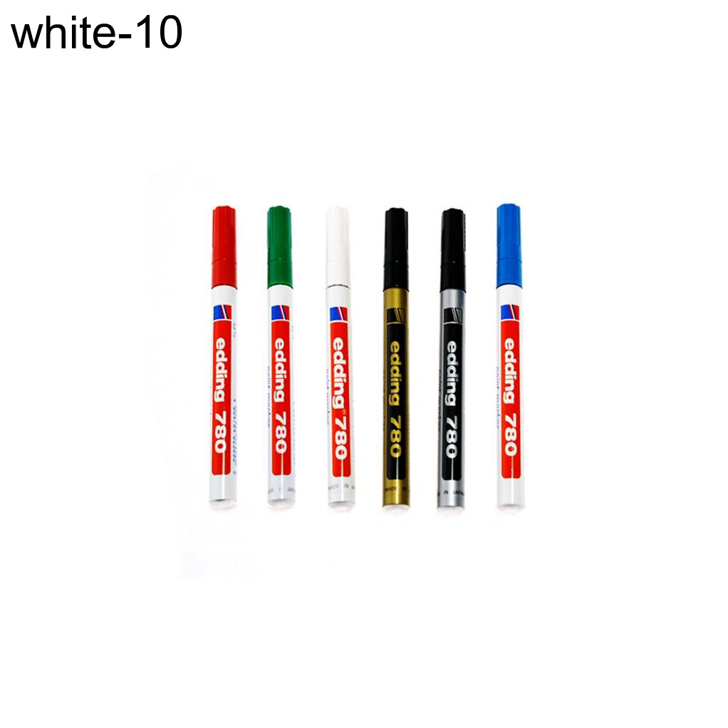 에딩펜 780 페인트마카 흰색 0.8mm 10개