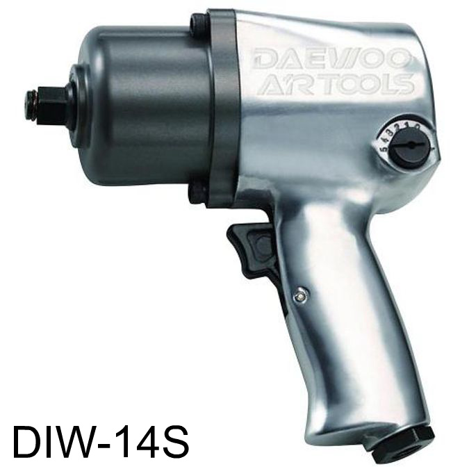 양산기공 에어임팩트렌치 DIW-14S(1 2SQ)숏타입