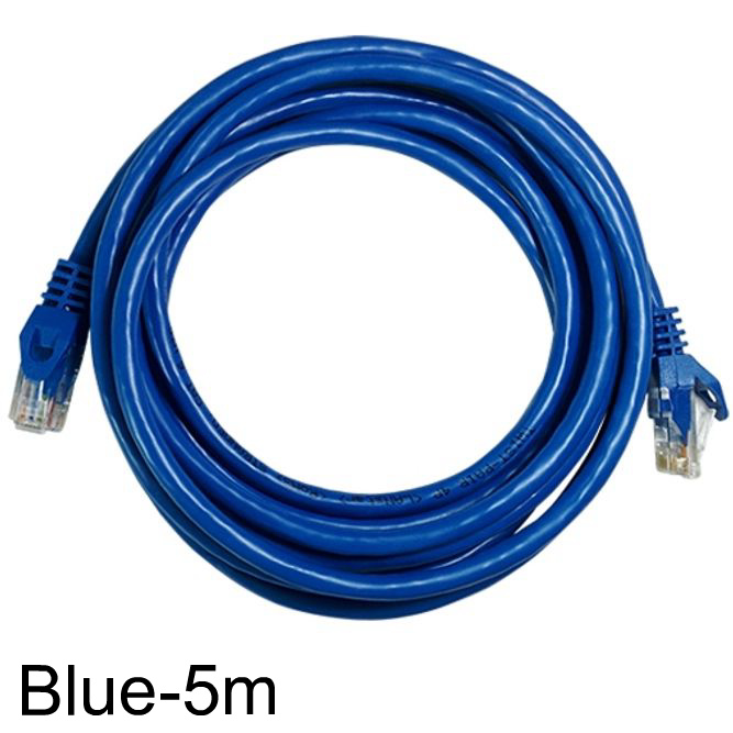 랜선 H-CAT.6 랜 케이블 UTP DIRECT 파랑 5m