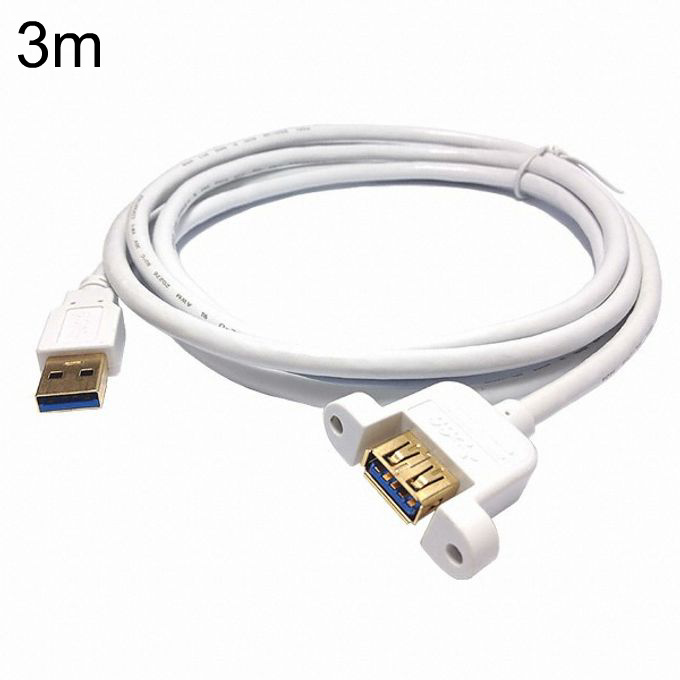 USB 3.0 (A-A) (M F) 연장 고정형 케이블 (3m)
