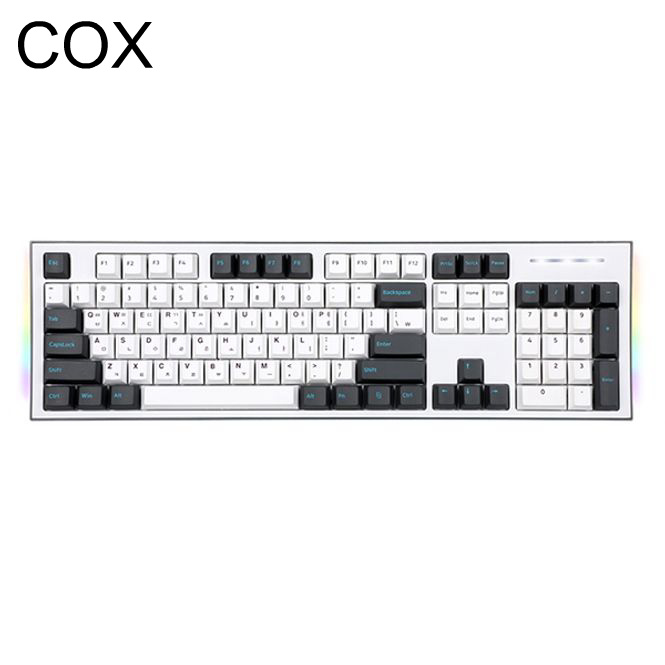 기계식 키보드 CK01 PBT 이색사출 사이드 RGB (청축)