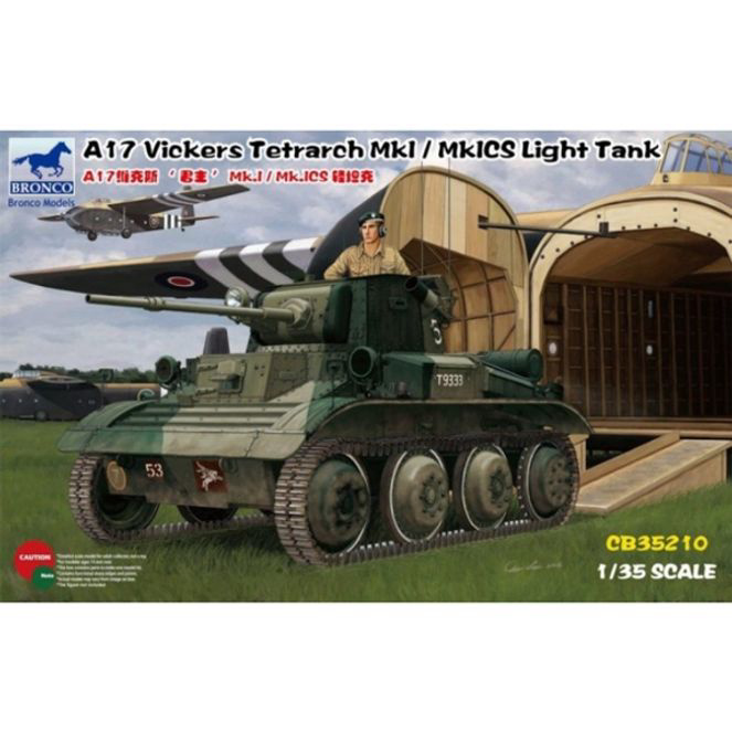 1/35 A17 Vickers Tetrarch MkI MkICS Light Tank