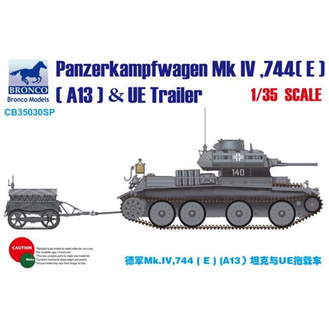 탱크프라 1/35 PzKpfw Mk.IV UE Fuel Tank Trailer