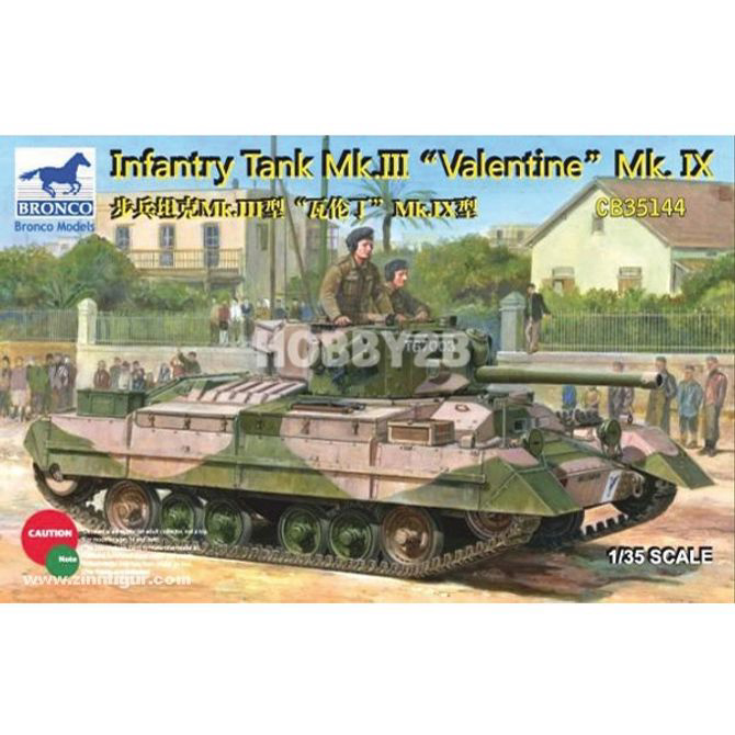 탱크 1/35 Infantry Tank Mk. III Valentine Mk. IX