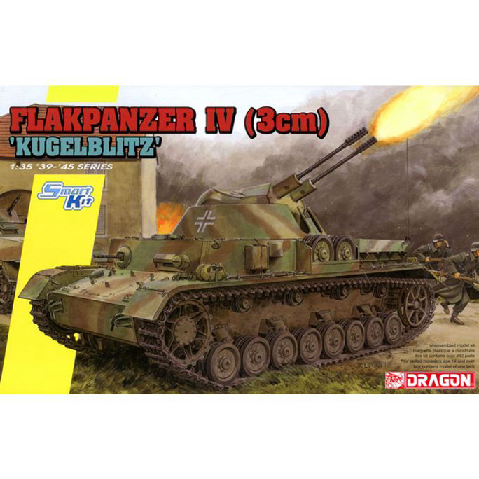 탱크프라 1/35 Flakpanzer IV (3cm) Kugelblitz a