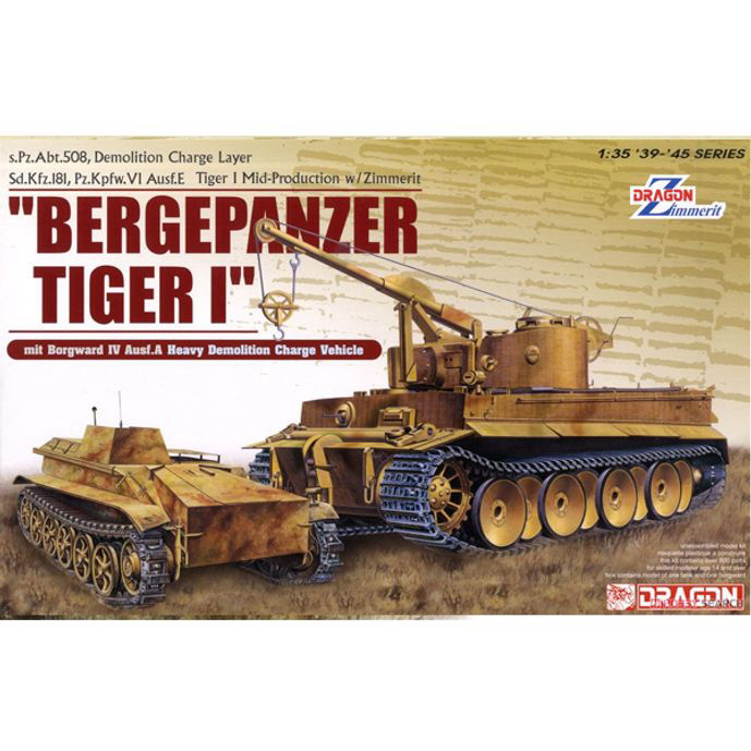 탱크프라모델 1/35 BERGEPANZER TIGER I mit BORG