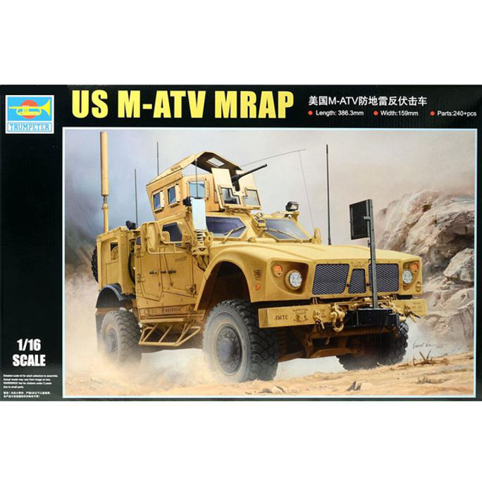 군용차량프라모델 1/16 US M-ATV MRAP