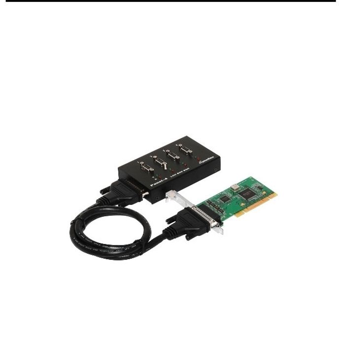 4포트 PCI 시리얼카드(RS232) + 패널