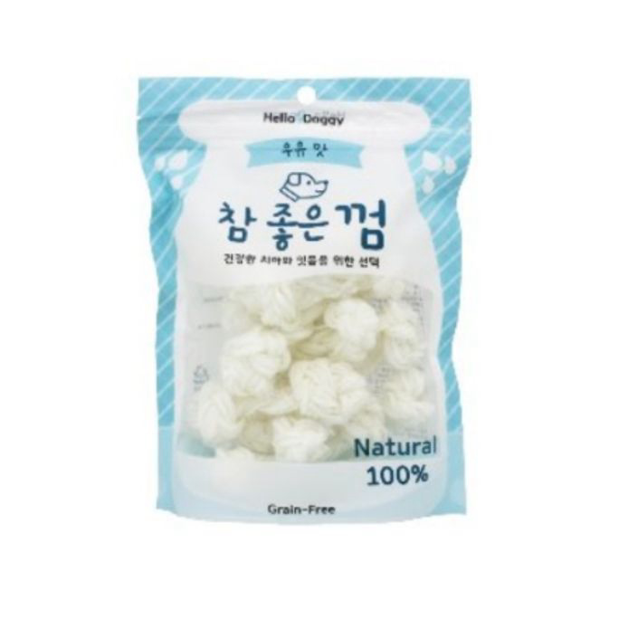 반려동물간식 참좋은껌 실타래 우유껌 M 10개입