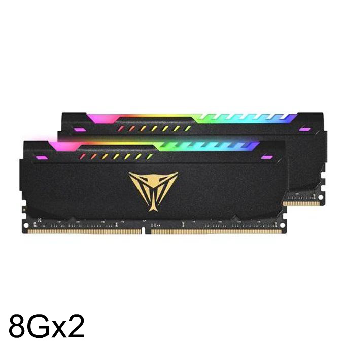 DDR4 16G PC4-25600 CL18 VIPER STEEL RGB (8Gx2)