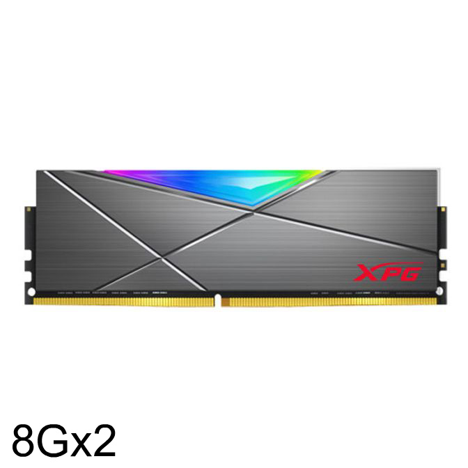 XPG DDR4 16G PC4-28800 CL18 SPECTRIX D50 RGB(8Gx2)