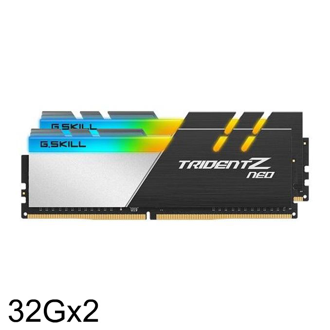 DDR4 64GB PC4-30400 CL18 TRIDENT Z NEO (32Gx2)