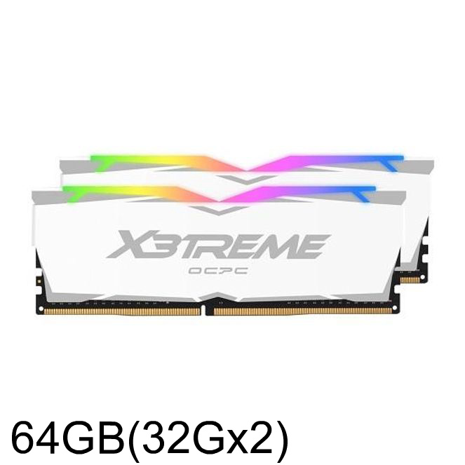 DDR4-3200 CL16 X3TREME RGB White패키지 64GB(32Gx2)