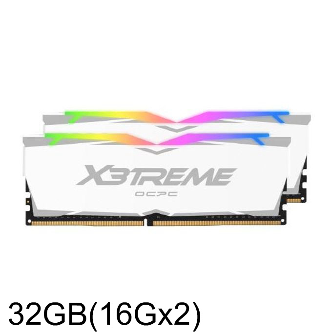 DDR4-3200 CL16 X3TREME RGB White패키지 32GB(16Gx2)
