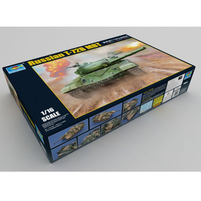 프라모델 탱크모형 1/16 Russian T-72B MBT
