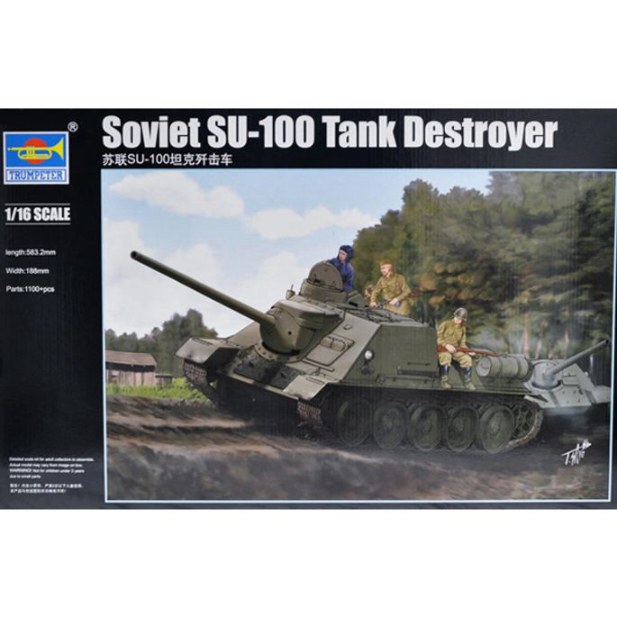 탱크프라모델 1/16 Soviet SU-100 Tank Destroyer