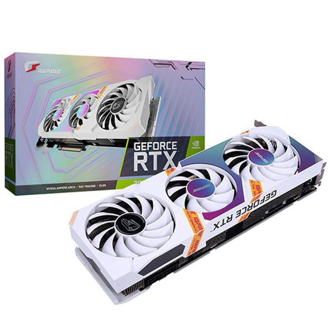 COLORFUL iGAME 지포스RTX3070 Ultra OC D6 8GB White
