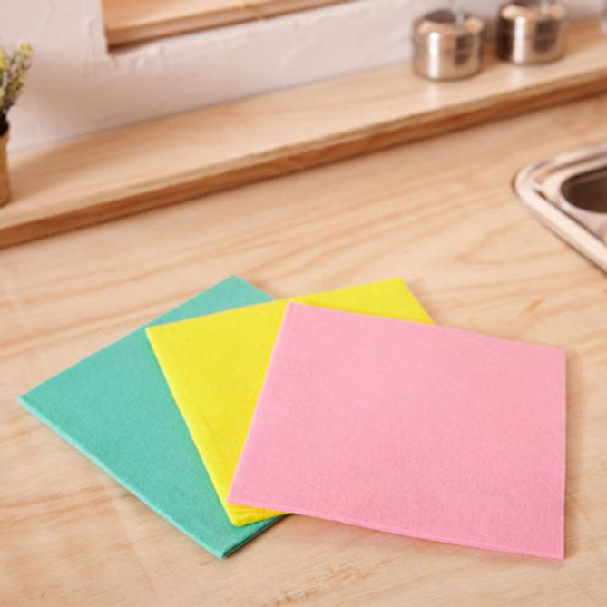 주방잡화 주방정리 부직포 비발디행주 3p