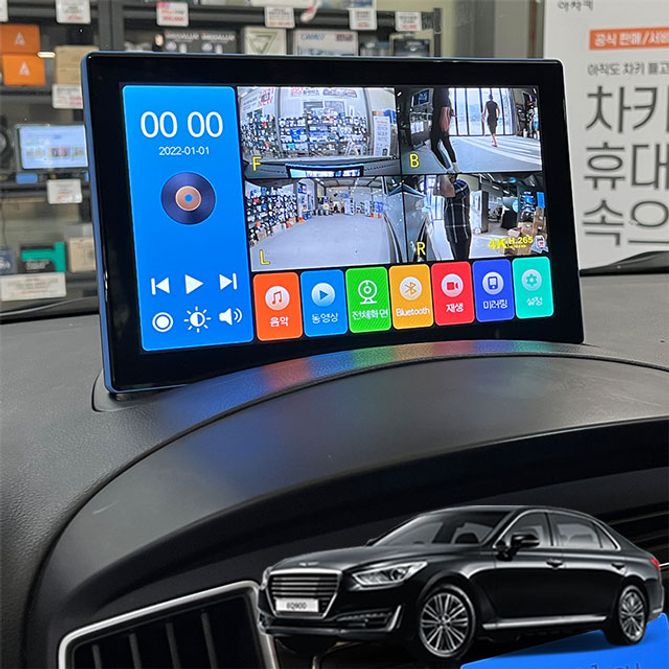 EQ900 제임스P 10.1인치 4채널블랙박스