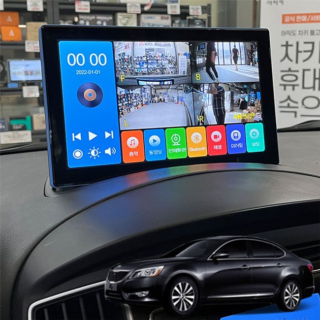 K7 제임스P 10.1인치 4채널블랙박스