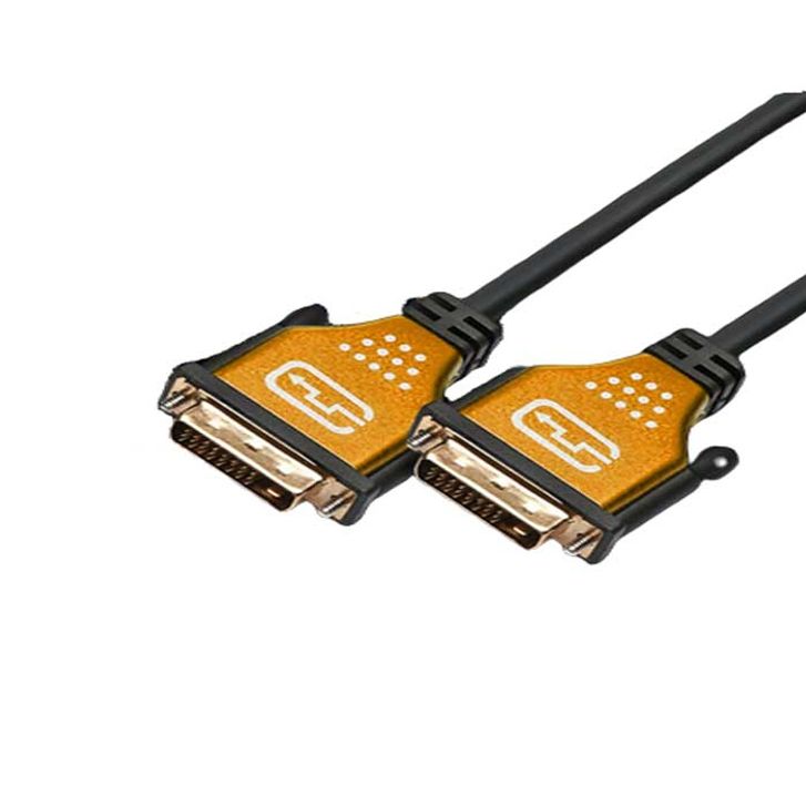 DVI-D 듀얼링크 24+1 메탈 케이블 5M