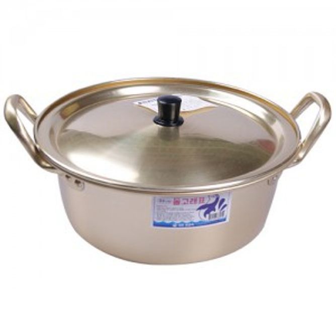 대원 황냄비 24cm 양은냄비 라면냄비 찌게냄비 양수