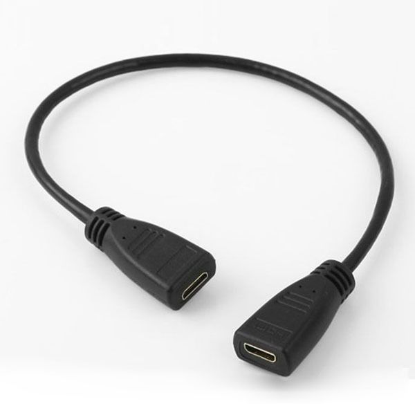 HDMI 젠더 Mini HDMI F-F 연결용 30cm 영상케이블