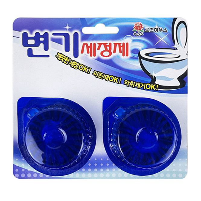 변기 세정제 화장실 변기 클리너 청소제 40g 2개