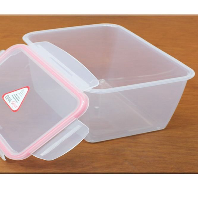 밀폐 용기 반찬통 김치통 보관 용기 직사각 1800ML