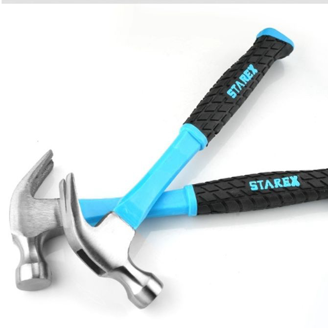 망치 해머 장도리 캠핑용 손망치 블루 1개 320mm