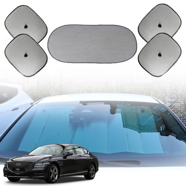 올뉴G80 햇빛가리개 6종 풀세트