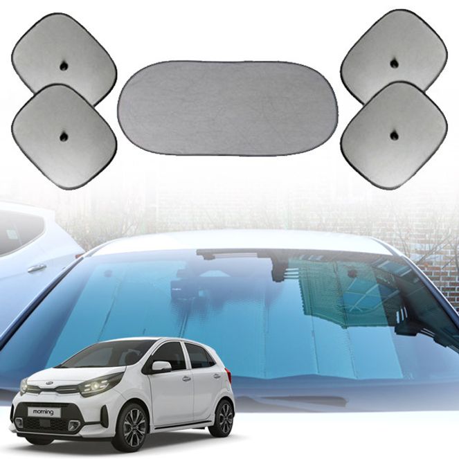 더뉴모닝 햇빛가리개 6종 풀세트