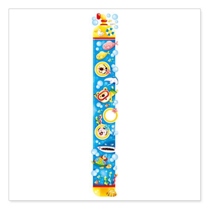 스티커  키재기 잠수함 FDT-6309