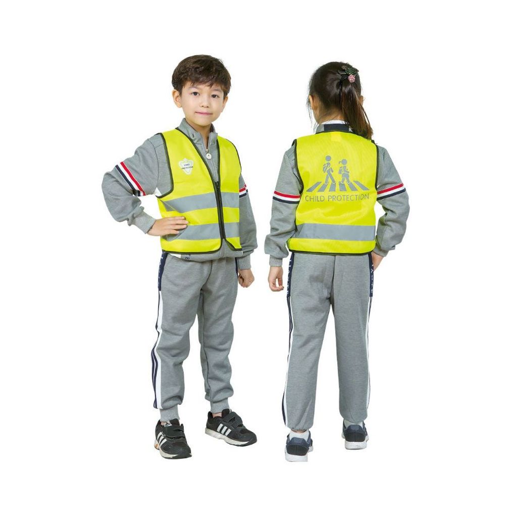 아동 어린이 유치원 안전 보호복 옐로우 크기선택 중