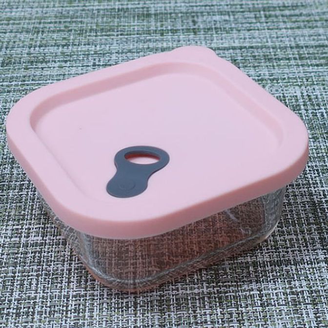 밀폐용기 반찬통 보관통 전자레인지 용기 사각 310ml