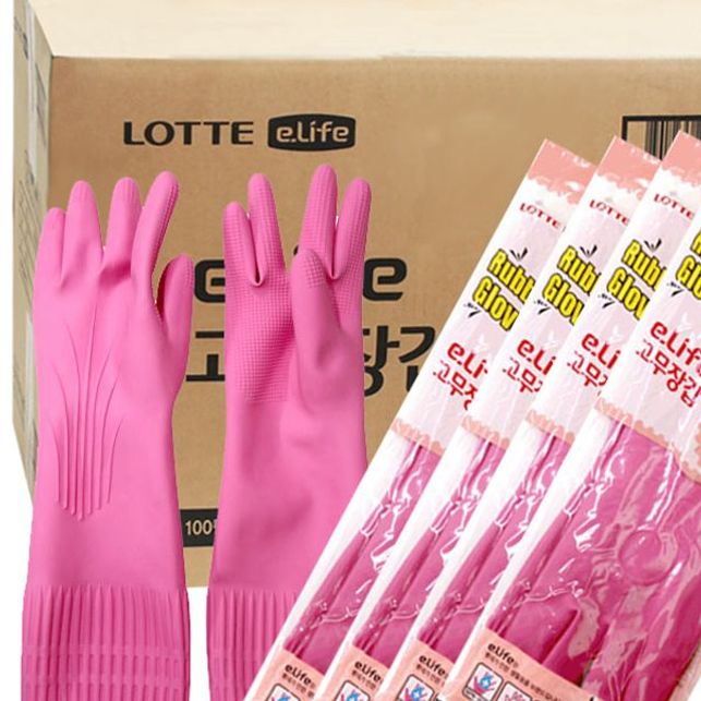 (BOX)롯데이라이프고무장갑(소)_100켤레