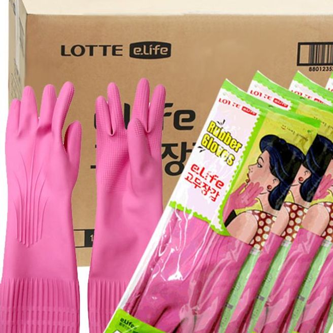 (BOX)롯데이라이프고무장갑(대)_100켤레