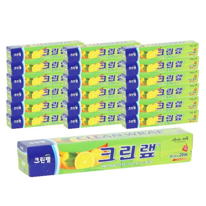 (BOX)크린랩 30cm x 20M_50개입