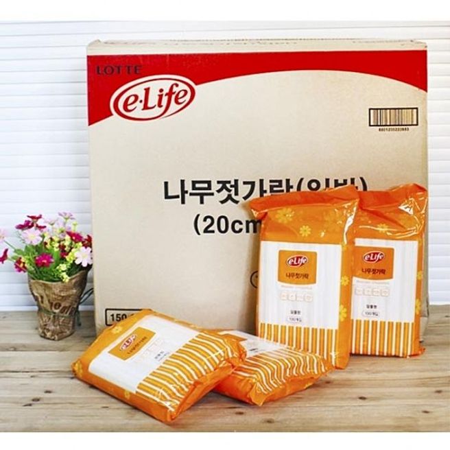 이라이프 나무젓가락_알뜰형100p_40개입