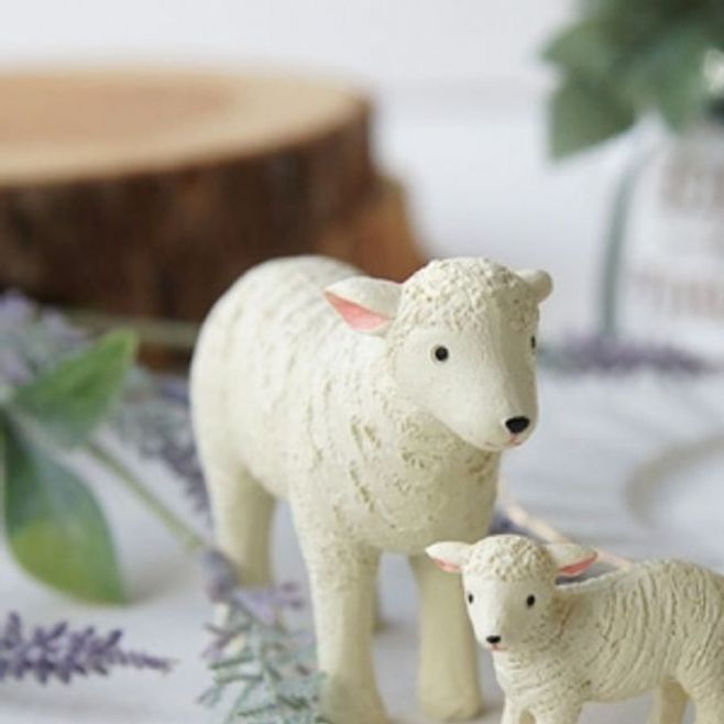 양 2P 장식소품 오브제 홈데코 꾸미기 인형 인테리어