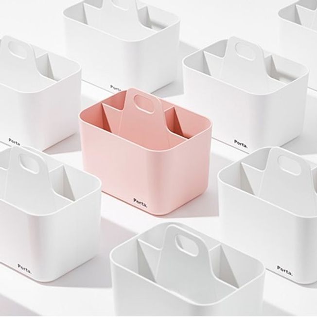 포르타 미니 바구니 인테리어 소품 손잡이 다용도