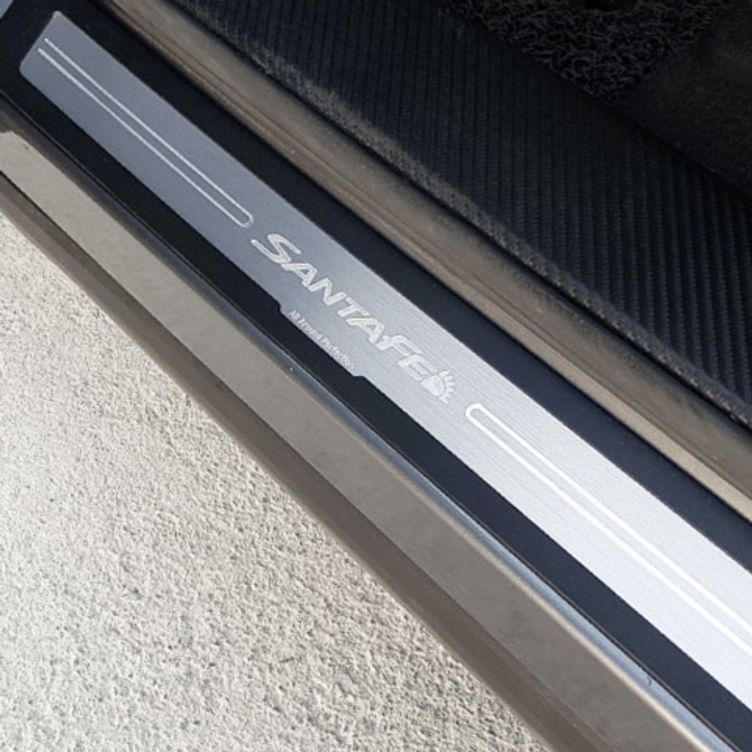 싼타페DM/싼타페더프라임 메탈 도어스커프(4p 1set)