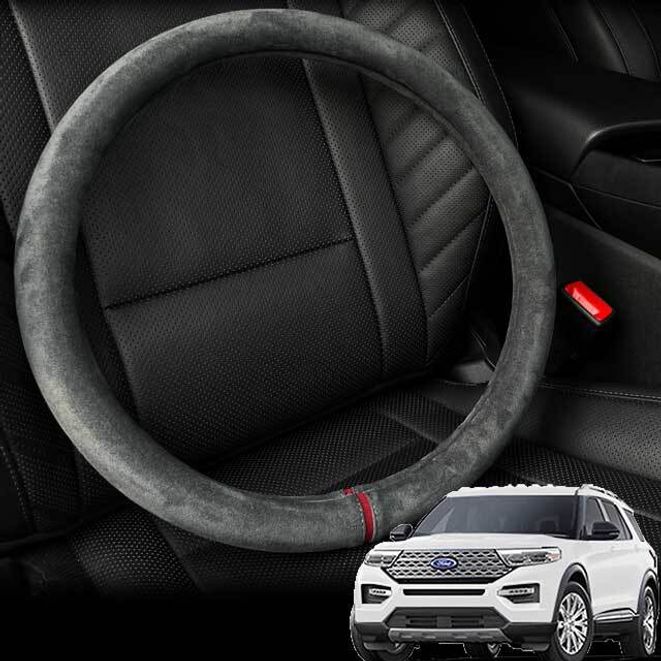포드 익스플로러 핸들커버 프리미엄 스웨이드 원단