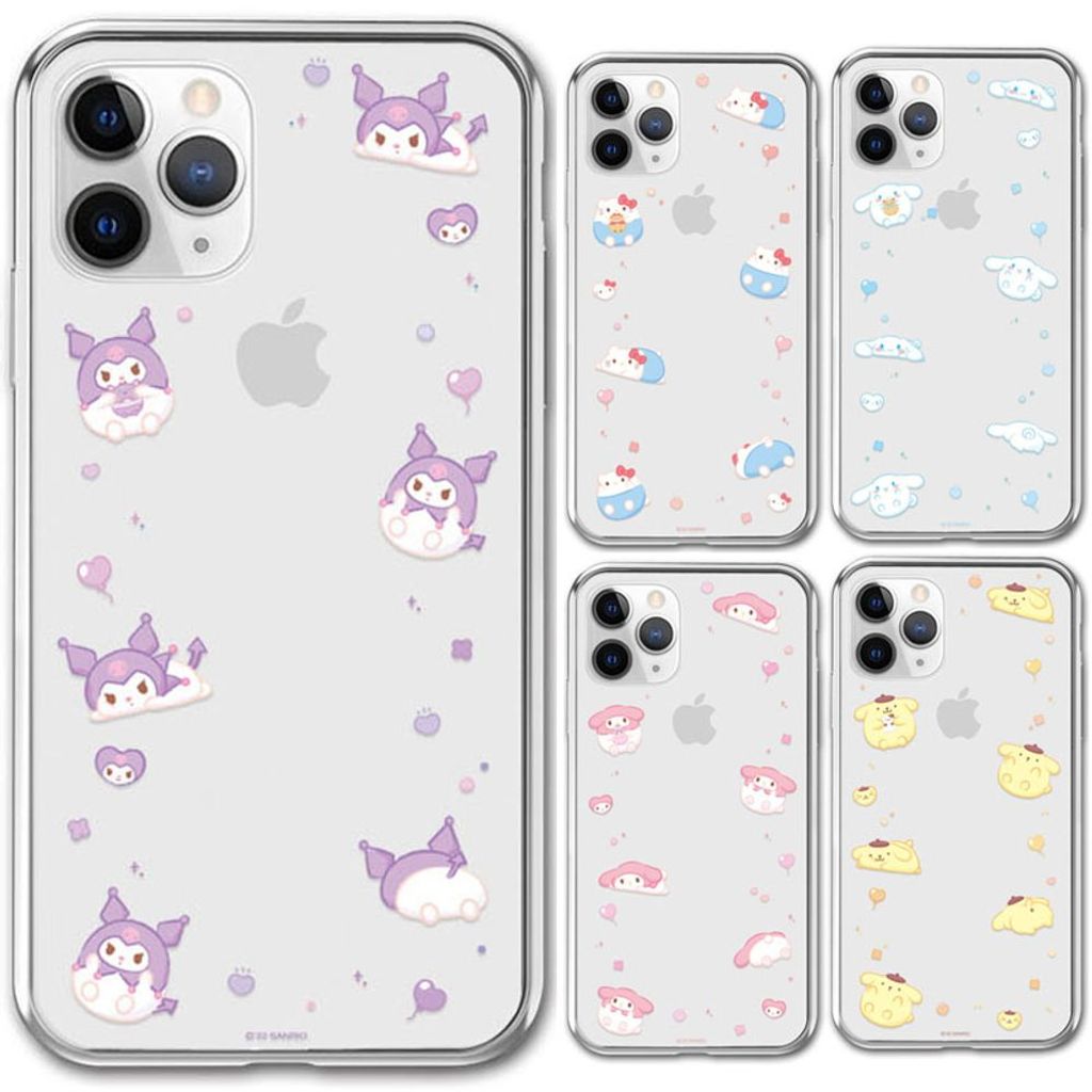 갤럭시J7 2017 산리오 방울 투명젤리 케이스 J730