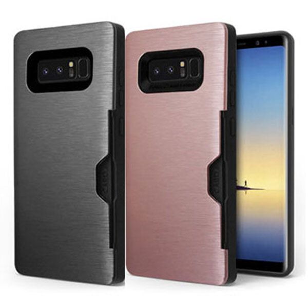 갤럭시 와이드6 illu메탈 카드범퍼 A136 케이스