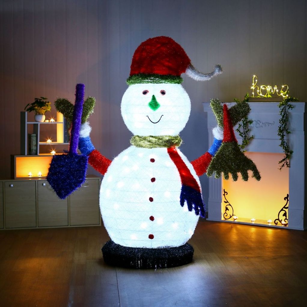 140cm LED 눈사람 장식 매장홍보용 크리스마스장식