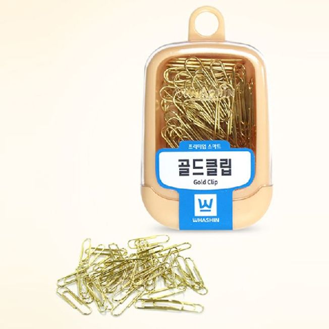 화신 골드클립 약30개