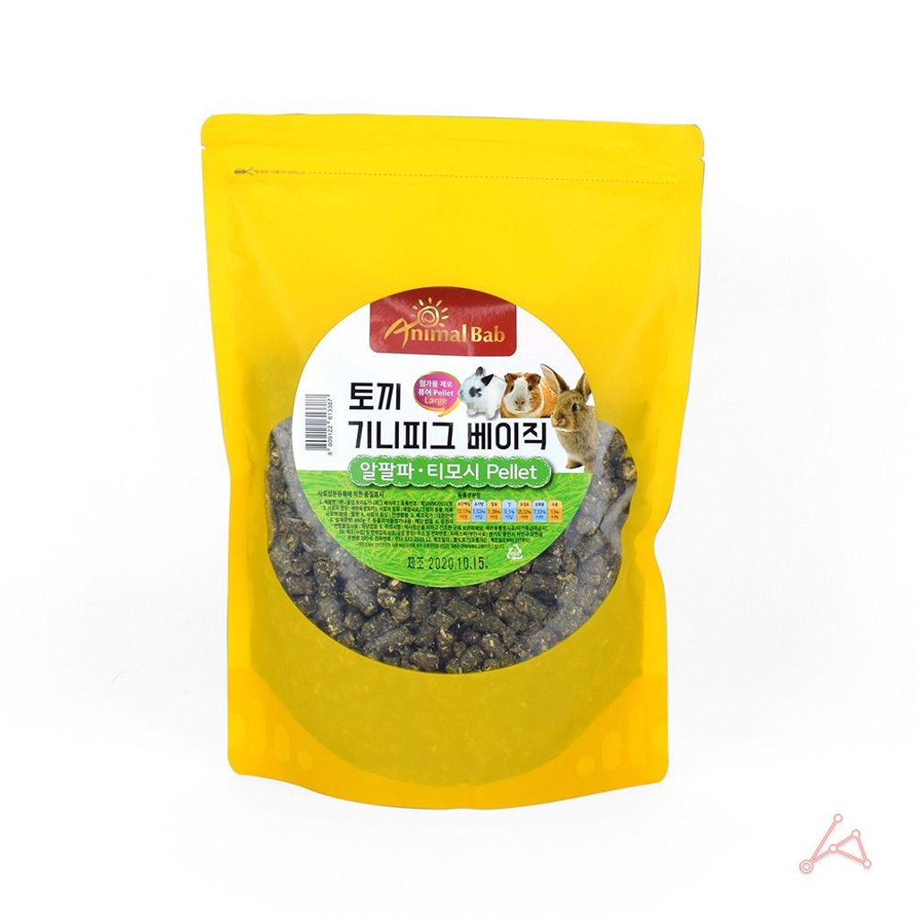 꿀생활 토끼기니피그베이직사료 850g